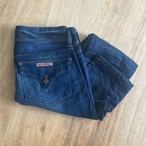 HUDSON straight leg - dark blue jeans. Size 26